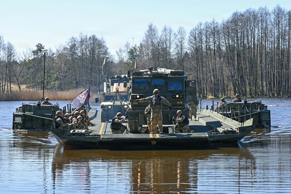 809th MRBC sling load and rafting operation
