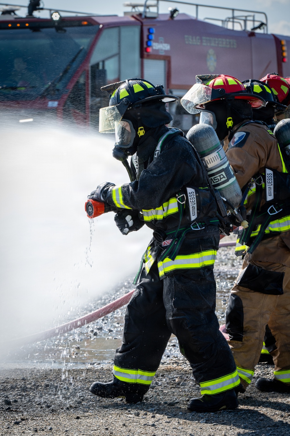 U.S. Army Garrison Humphreys Conducts Joint Aircraft Fire Training