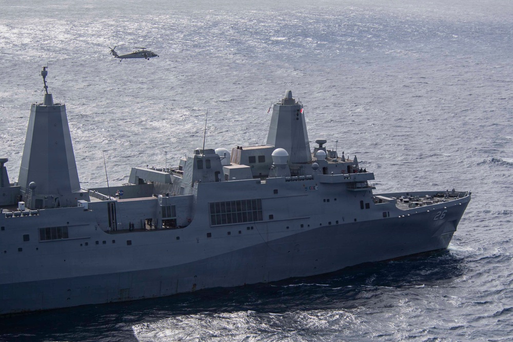 USS John P. Murtha Steams Through the Pacific to Support NASA’s Artemis II Mission