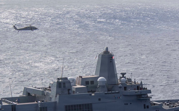 USS John P. Murtha Steams Through the Pacific to Support NASA’s Artemis II Mission
