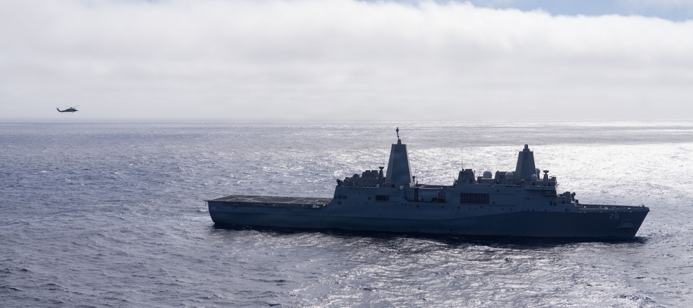 USS John P. Murtha Steams Through the Pacific to Support NASA’s Artemis II Mission