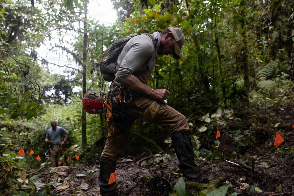 DPAA Mission 25-4 site survey in Papua New Guinea