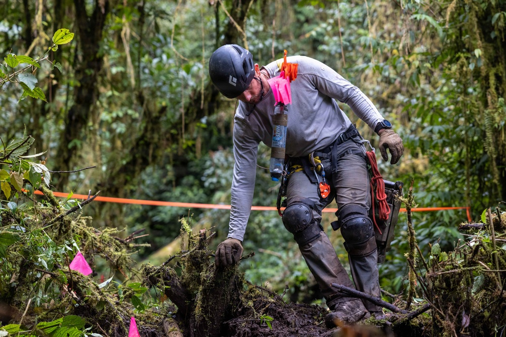 DPAA Mission 25-4 conducts site survey in Papua New Guinea