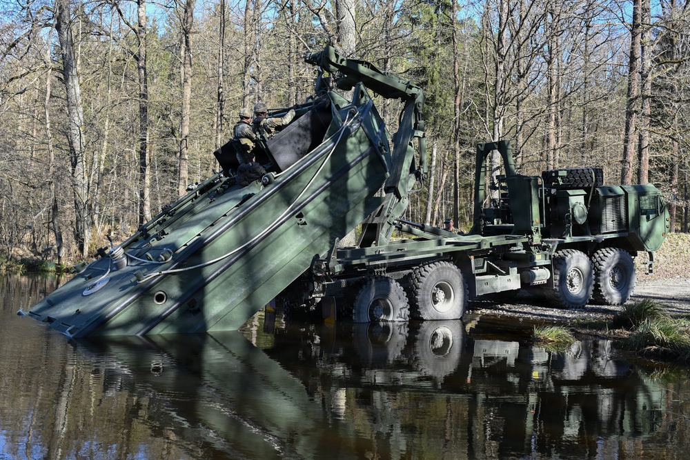 809th MRBC sling load and rafting operation
