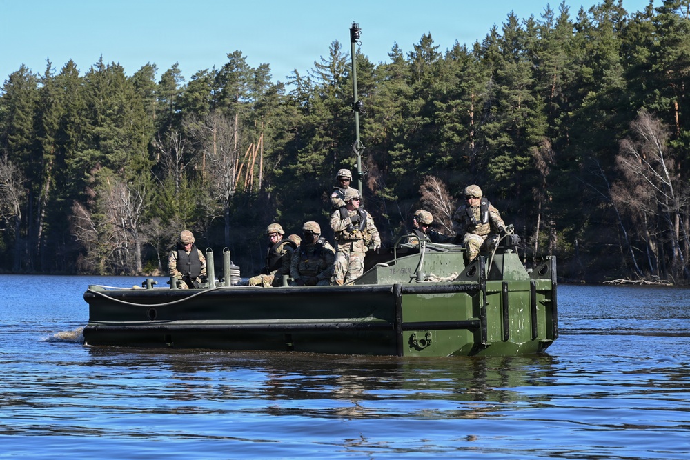 809th MRBC sling load and rafting operation