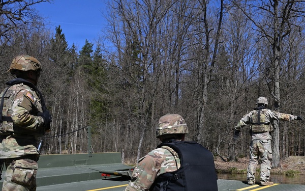 809th MRBC sling load and rafting operation