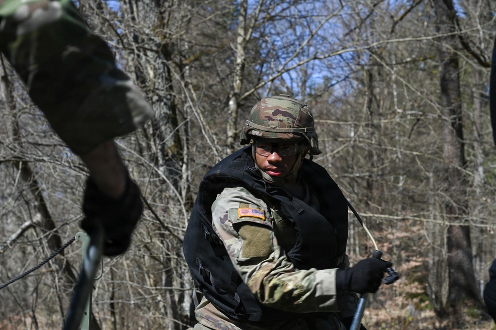 809th MRBC sling load and rafting operation
