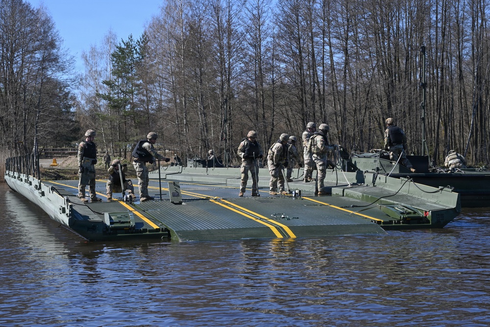 809th MRBC sling load and rafting operation