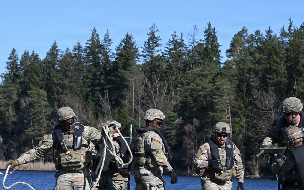 809th MRBC sling load and rafting operation