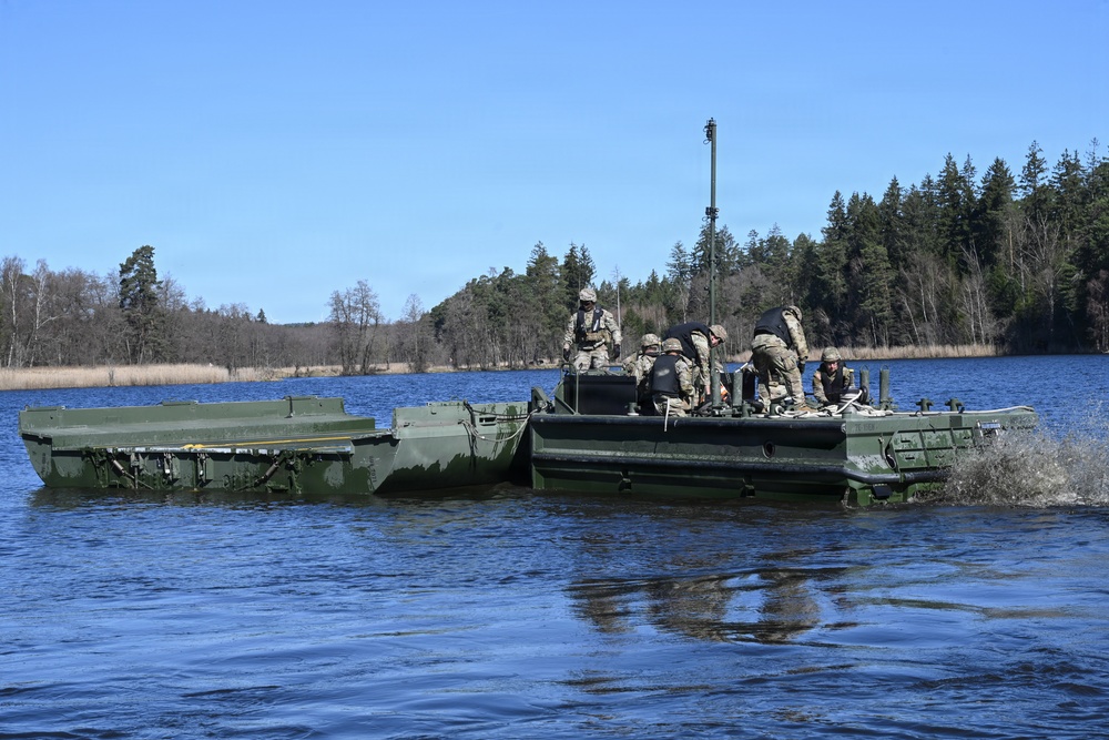 809th MRBC sling load and rafting operation