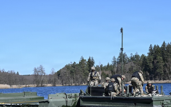 809th MRBC sling load and rafting operation