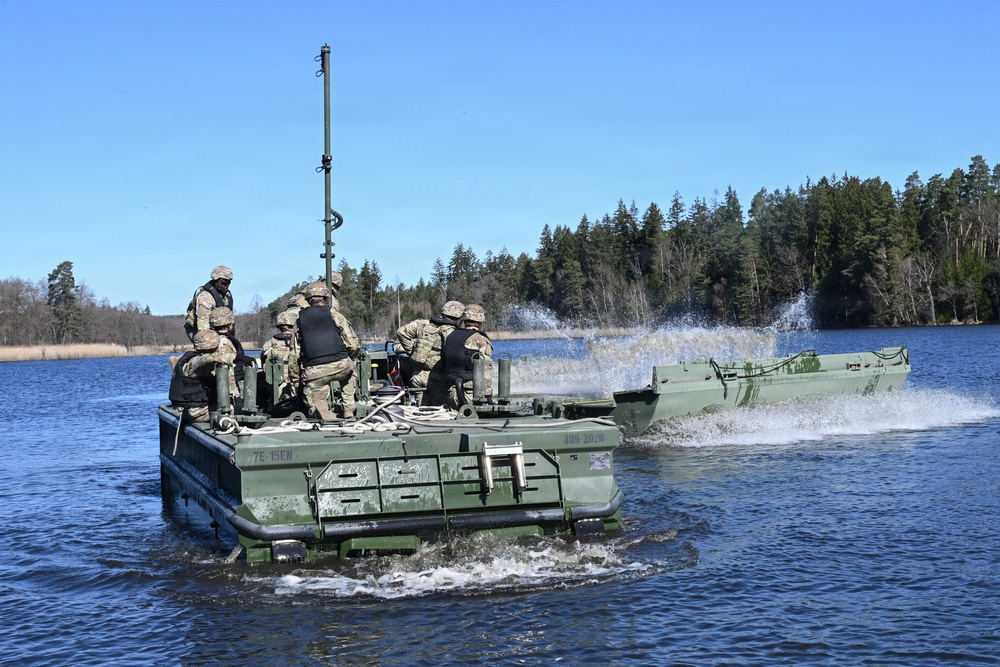 809th MRBC sling load and rafting operation