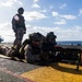 11th MEU Marines, Sailors Conduct a Defense of The Amphibious Task Force Drill Aboard USS Boxer