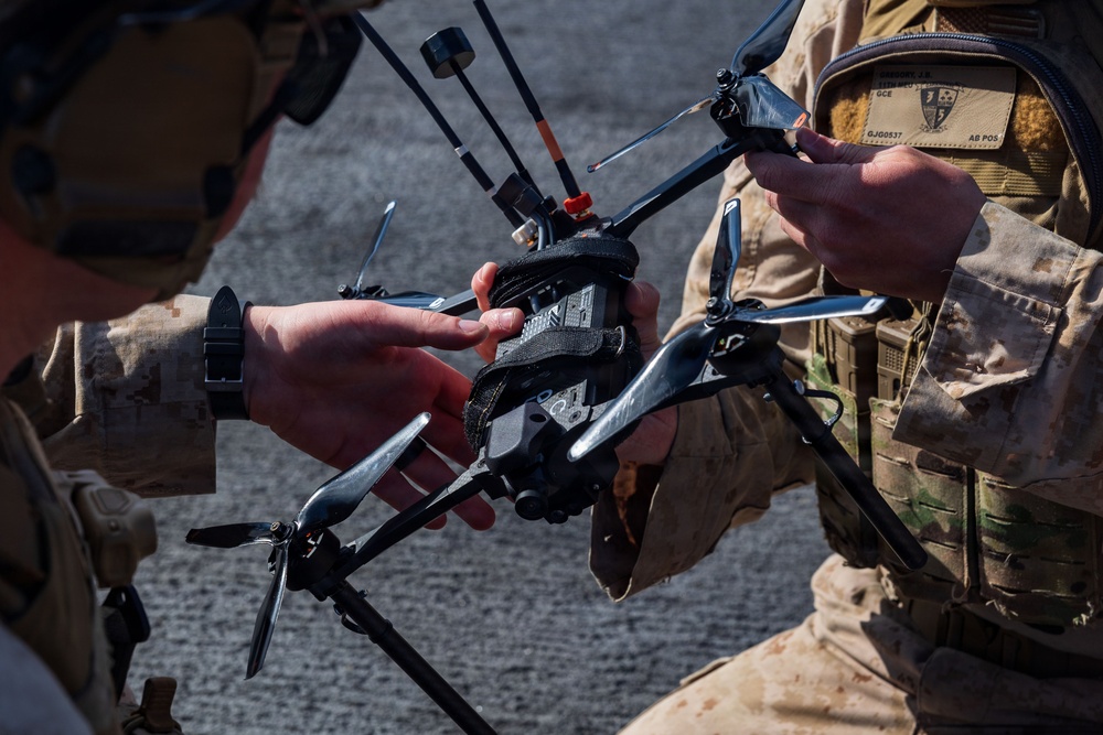 11th MEU Marines, Sailors Conduct a Defense of The Amphibious Task Force Drill Aboard USS Boxer