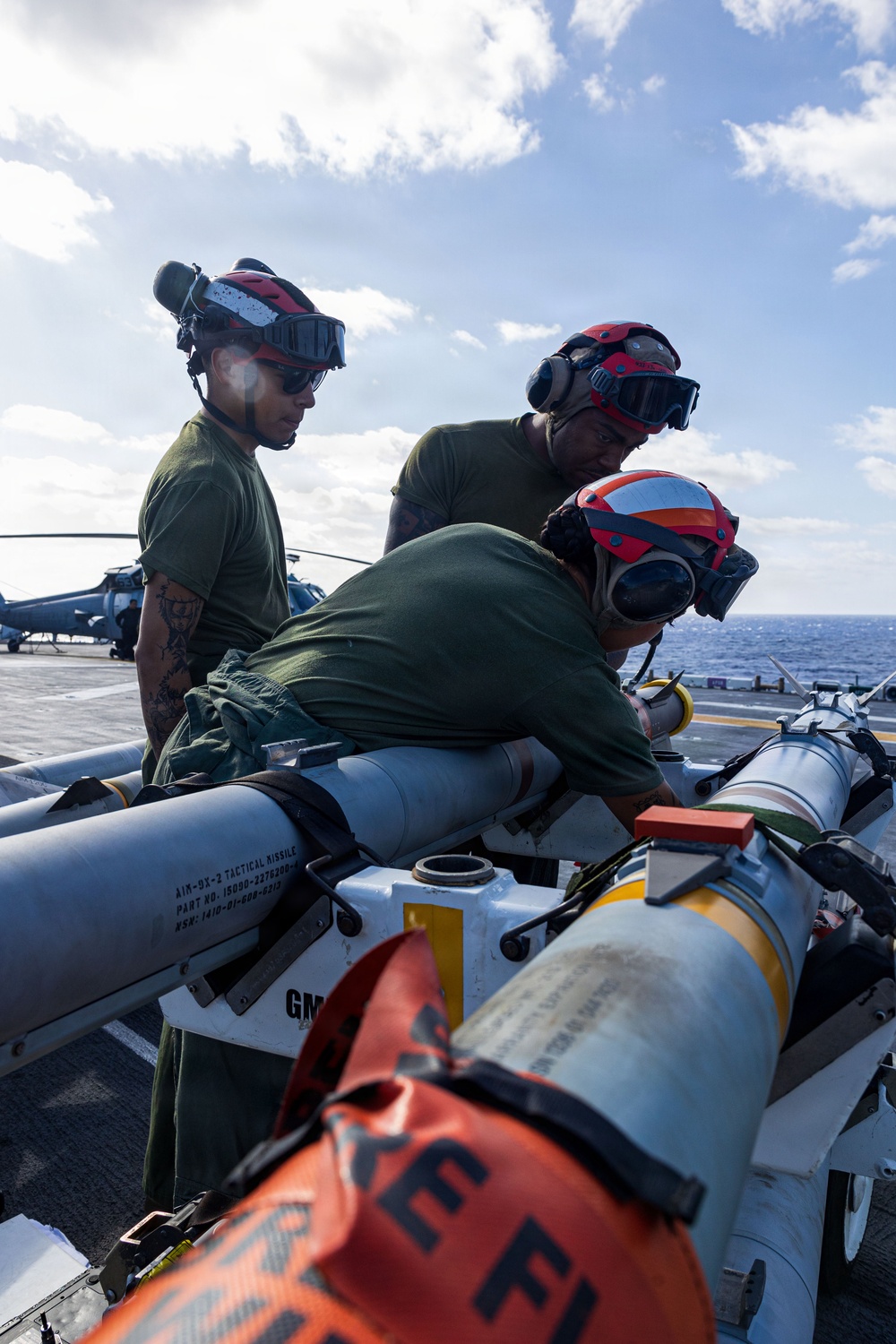 11th MEU Marines, Sailors Conduct a Defense of The Amphibious Task Force Drill Aboard USS Boxer