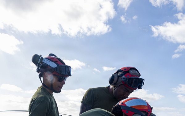 11th MEU Marines, Sailors Conduct a Defense of The Amphibious Task Force Drill Aboard USS Boxer