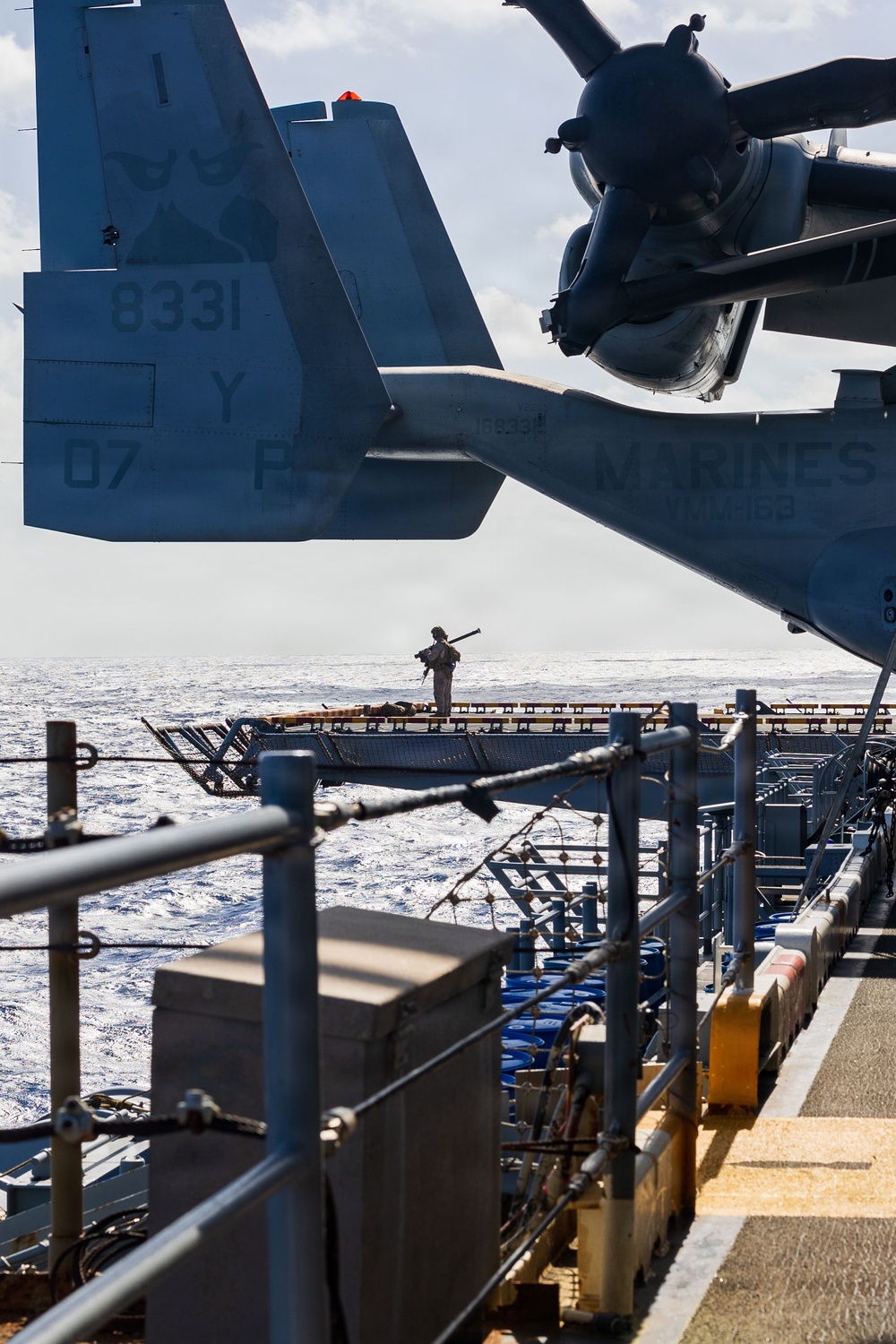 11th MEU Marines, Sailors Conduct a Defense of The Amphibious Task Force Drill Aboard USS Boxer