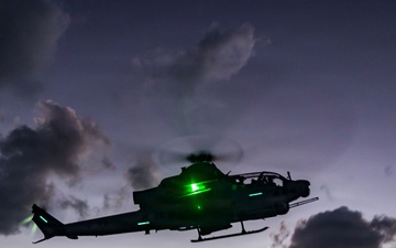 11th MEU Marines, Sailors Conduct Flight Operations Aboard USS Boxer