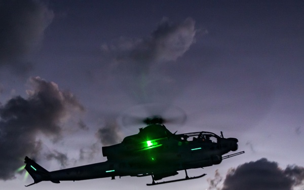 11th MEU Marines, Sailors Conduct Flight Operations Aboard USS Boxer