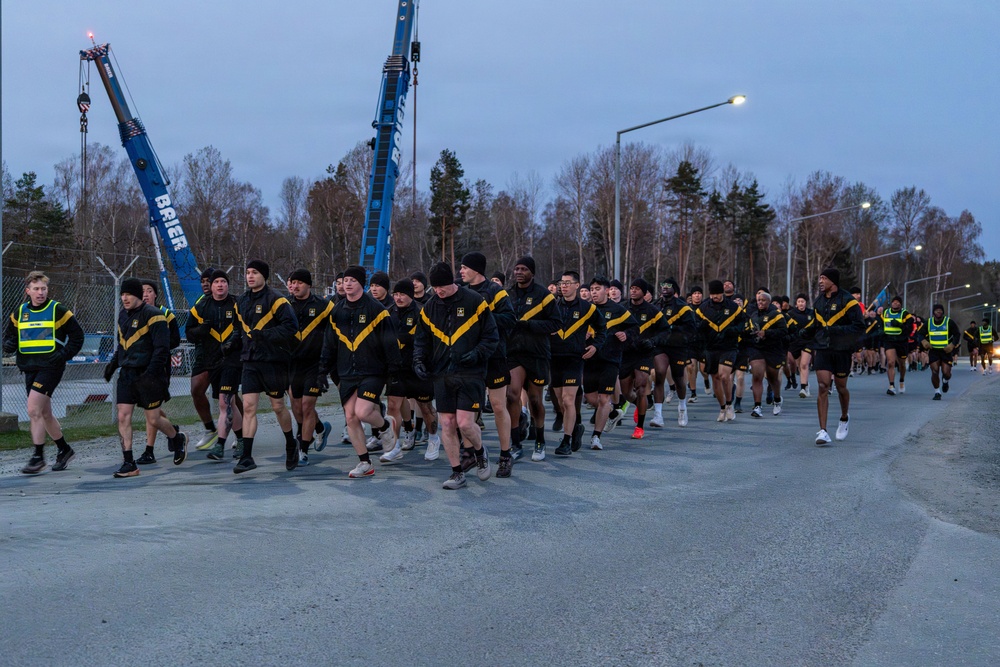 7ATC NCOA Class 05-26 Commandant's Run