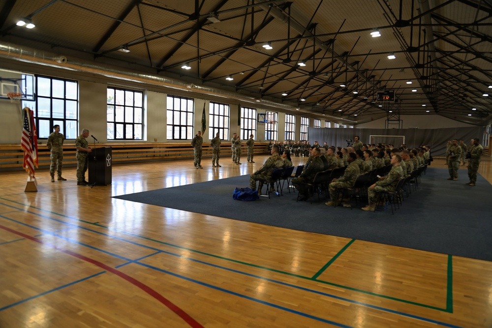 Poland Military Police Transfer of Authority