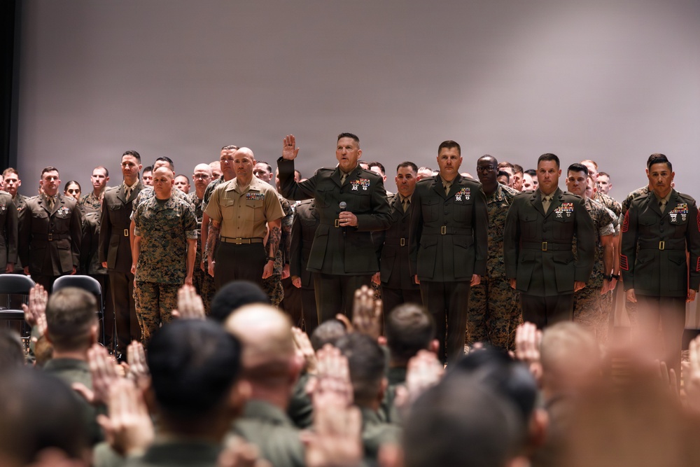 WOBC Co I appointment ceremony