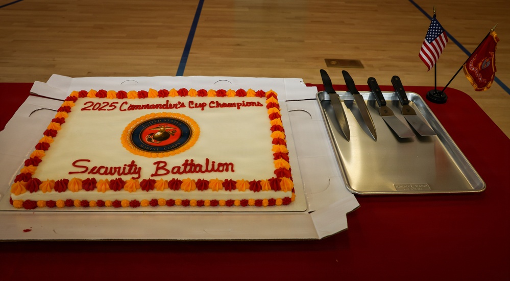 Commander's Cup Presentation