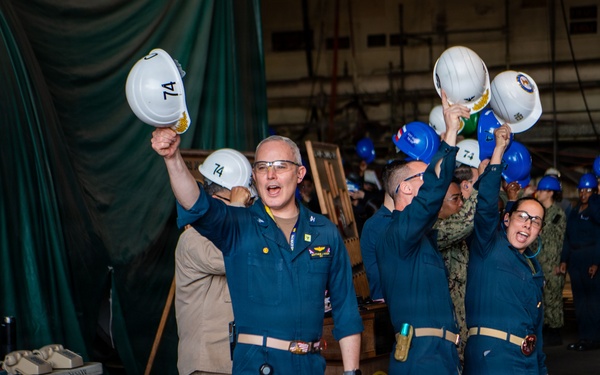 USS John C. Stennis (CVN 74) Admin Officer Ring-Off