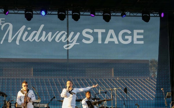 Navy Band Southeast performs at the Florida State Fair - Tampa, FL