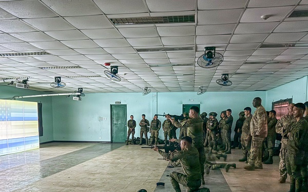 U.S., Philippine Soldiers Sharpen Skills on Engagement Trainer