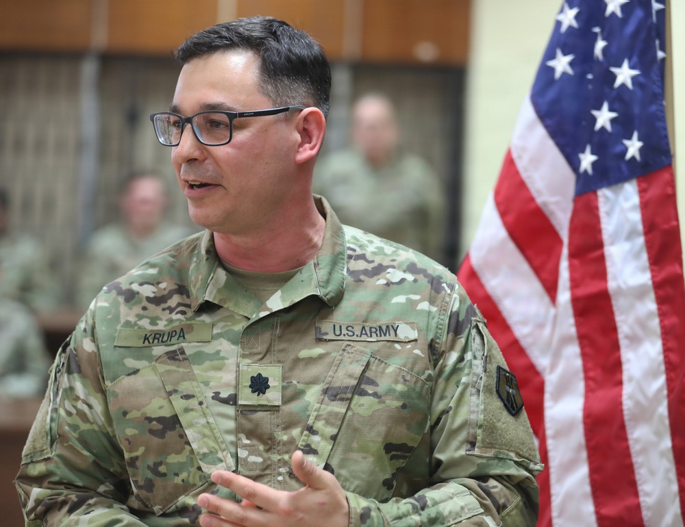 LTC Krupa Promotion Ceremony