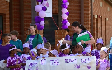 Jackson honors military children