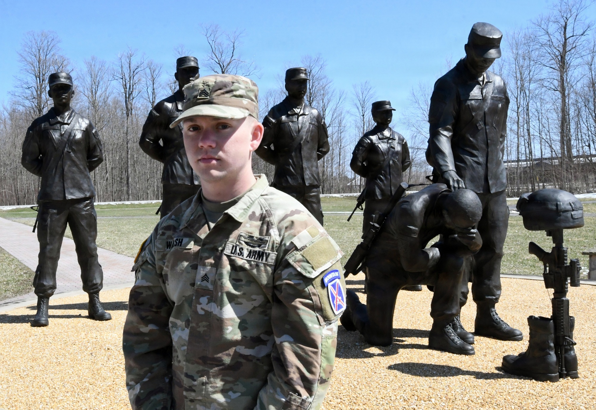 DVIDS - Images - 10th Mountain Division Soldier escorts WWII POW