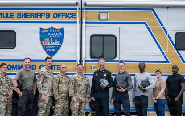 Florida Guard and Jacksonville Sheriff's Office Forge Strategic Partnership to Enhance Domestic Response Capabilities