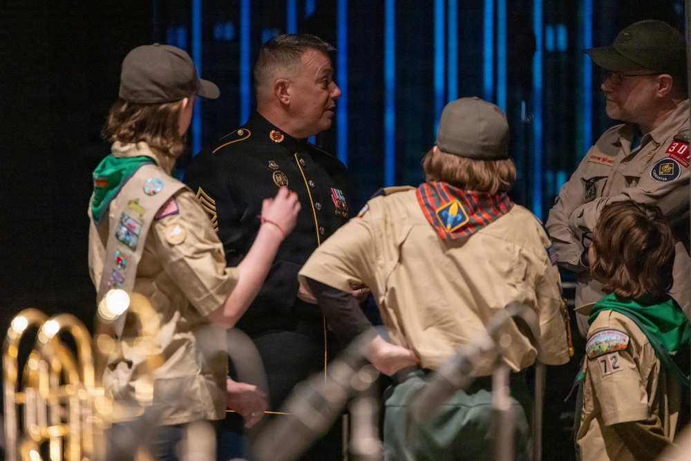 U.S. Army Jazz Ambassadors Perform at Park City High School in Park City, Utah