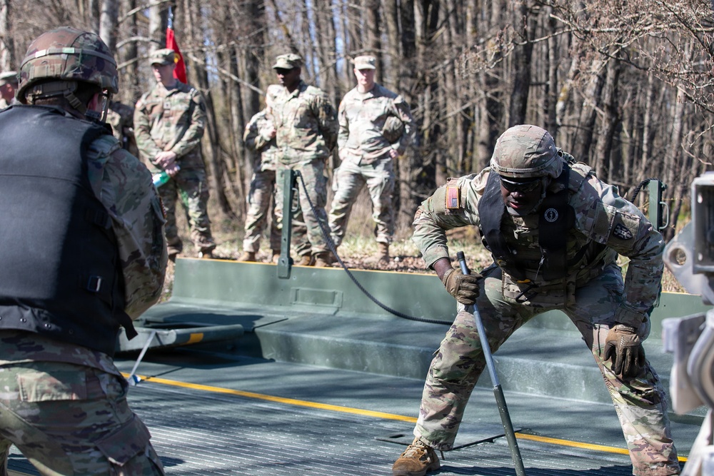 809th MRBC sling load and rafting operation