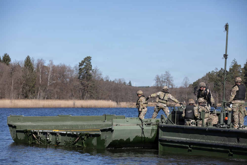 809th MRBC sling load and rafting operation