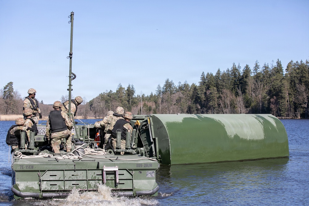 809th MRBC sling load and rafting operation