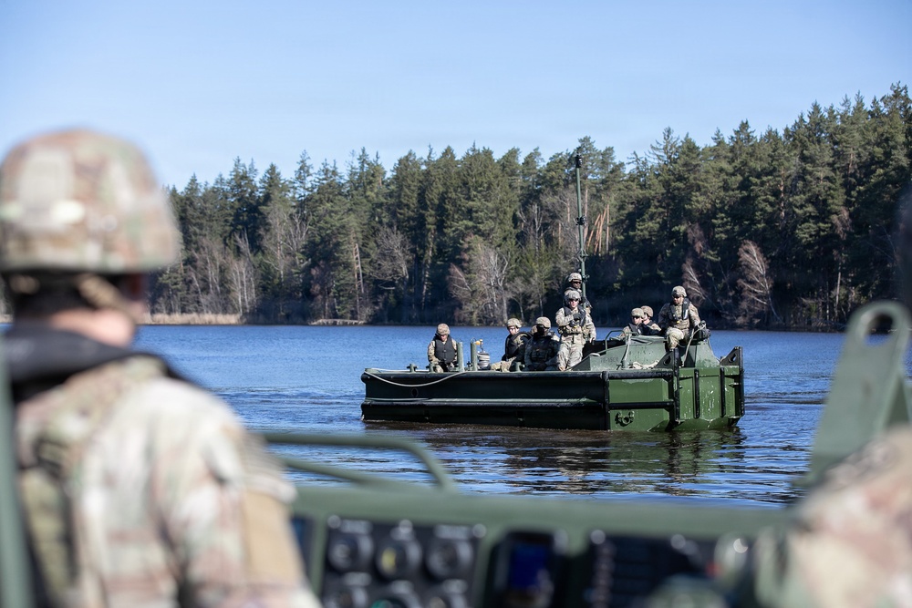 809th MRBC sling load and rafting operation
