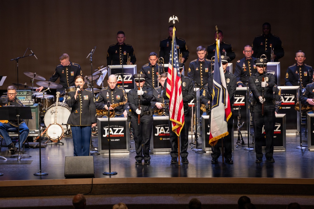 U.S. Army Jazz Ambassadors Perform at Butler Middle School Theatre in Cottonwood Heights, Utah