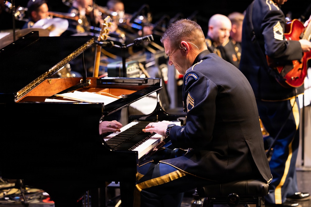 U.S. Army Jazz Ambassadors Perform at Butler Middle School Theatre in Cottonwood Heights, Utah