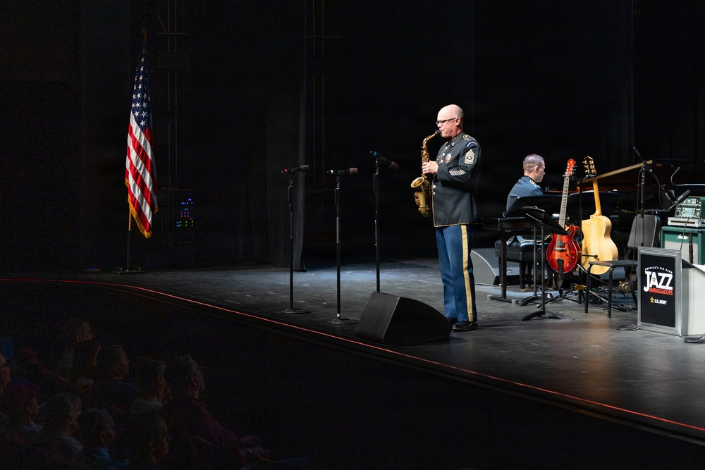 U.S. Army Jazz Ambassadors Perform at Asteria Theatre in Grand Junction, Colorado