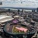 Michigan Army National Guard CH-47 Chinooks Conduct Flyover for Detroit Tigers Opening Day at Comerica Park