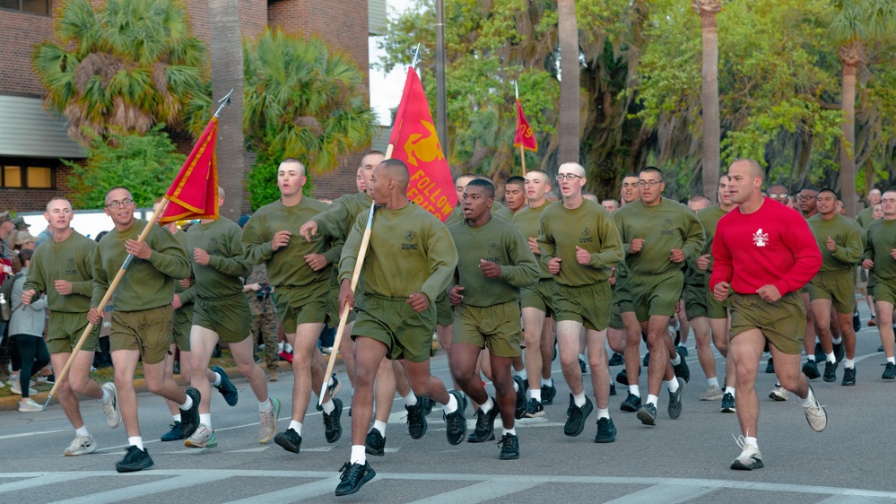 Bravo Company Motivational Run