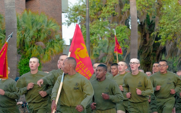Bravo Company Motivational Run