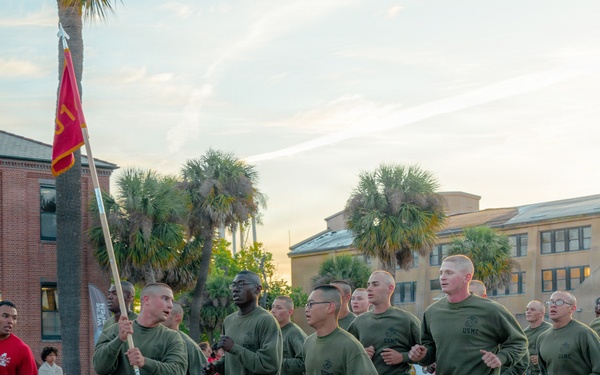 Bravo Company Motivational Run