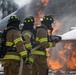 Arnold Fire and Emergency Services conducts annual aircraft live fire training