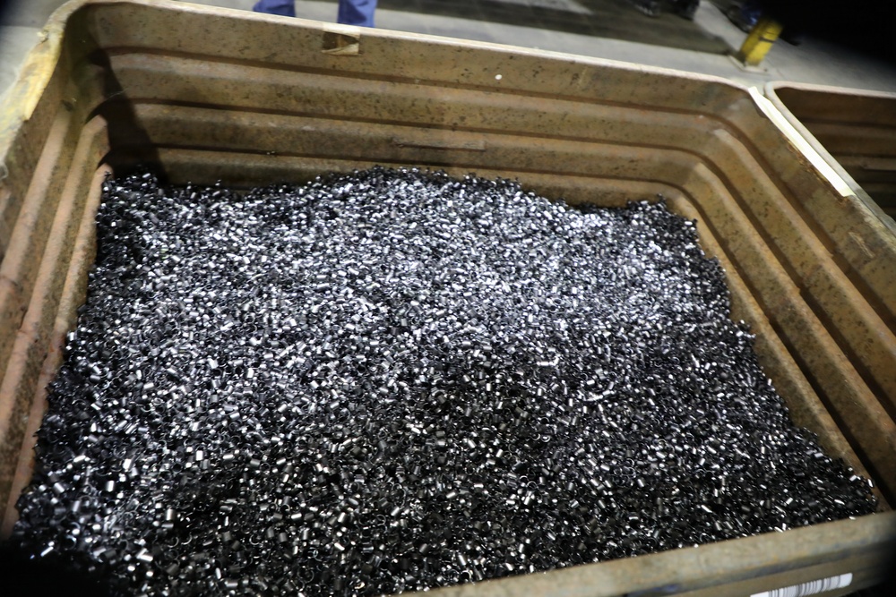 Ammunition manufacturing at Lake City Army Ammunition Plant.