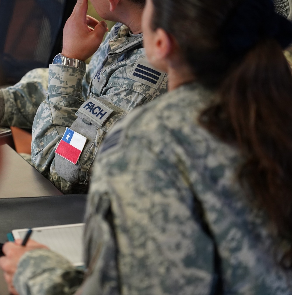 Chilean Navy visits Naval Health Research Center's Warfighter Performance Department