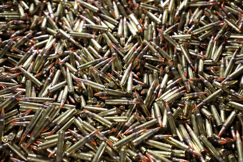 Ammunition manufacturing at Lake City Army Ammunition Plant.
